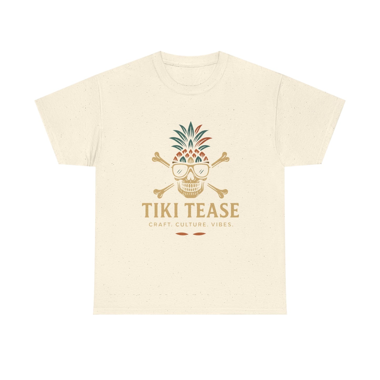T-Shirt — Tiki Tease Skull Pineapple Design