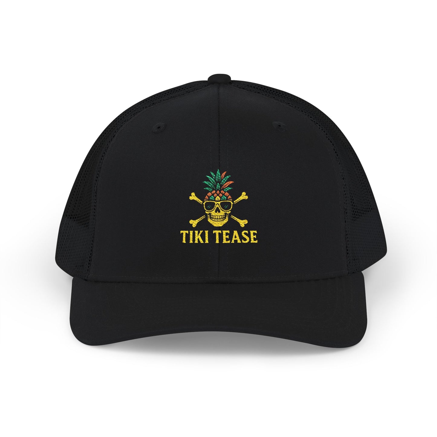Tiki Tease Embroidered Trucker Hat