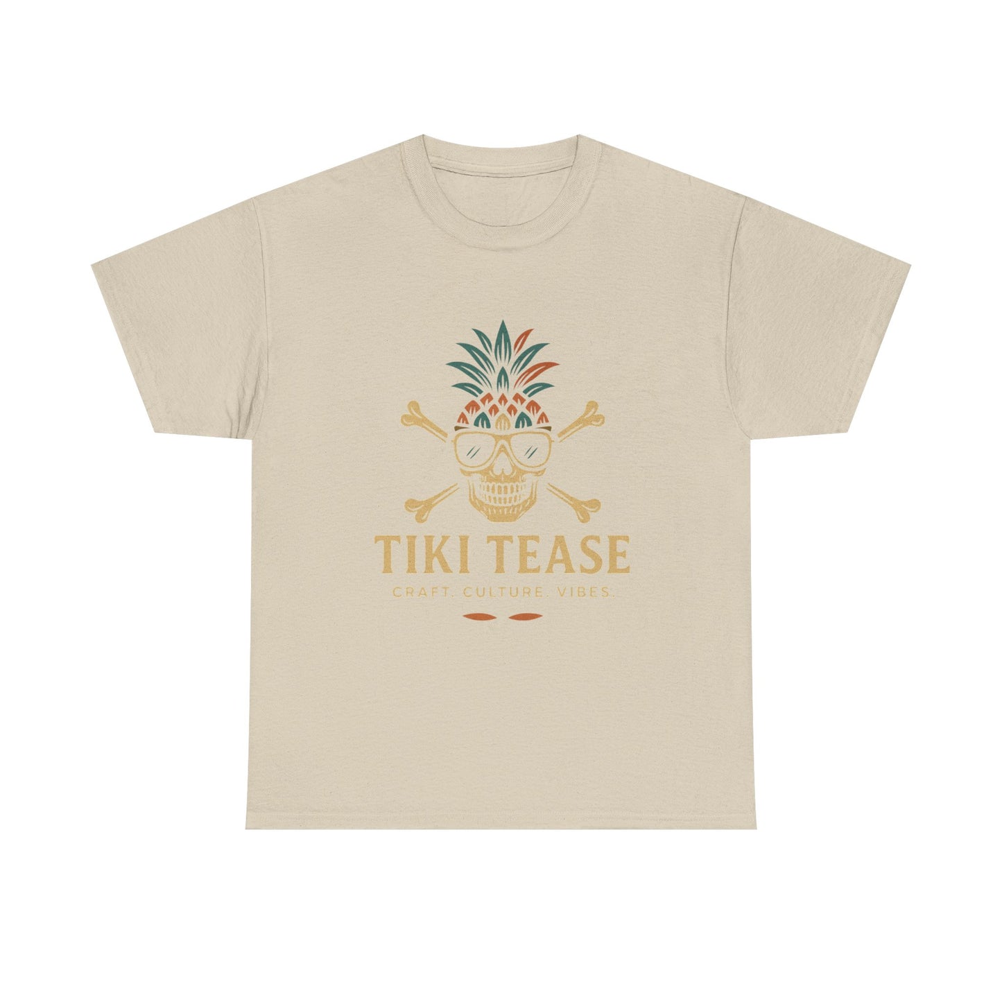 T-Shirt — Tiki Tease Skull Pineapple Design