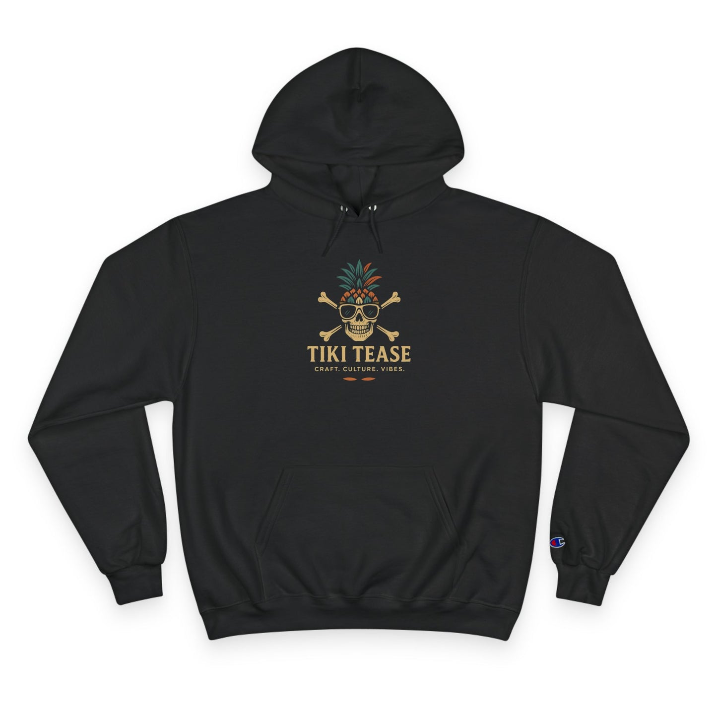 Tiki Tease Hoodie — Tropical Pineapple Champion Hoodie